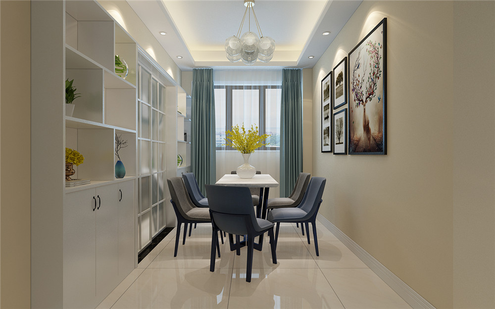 龍湖九里晴川-現(xiàn)代簡約-臥室設計效果圖