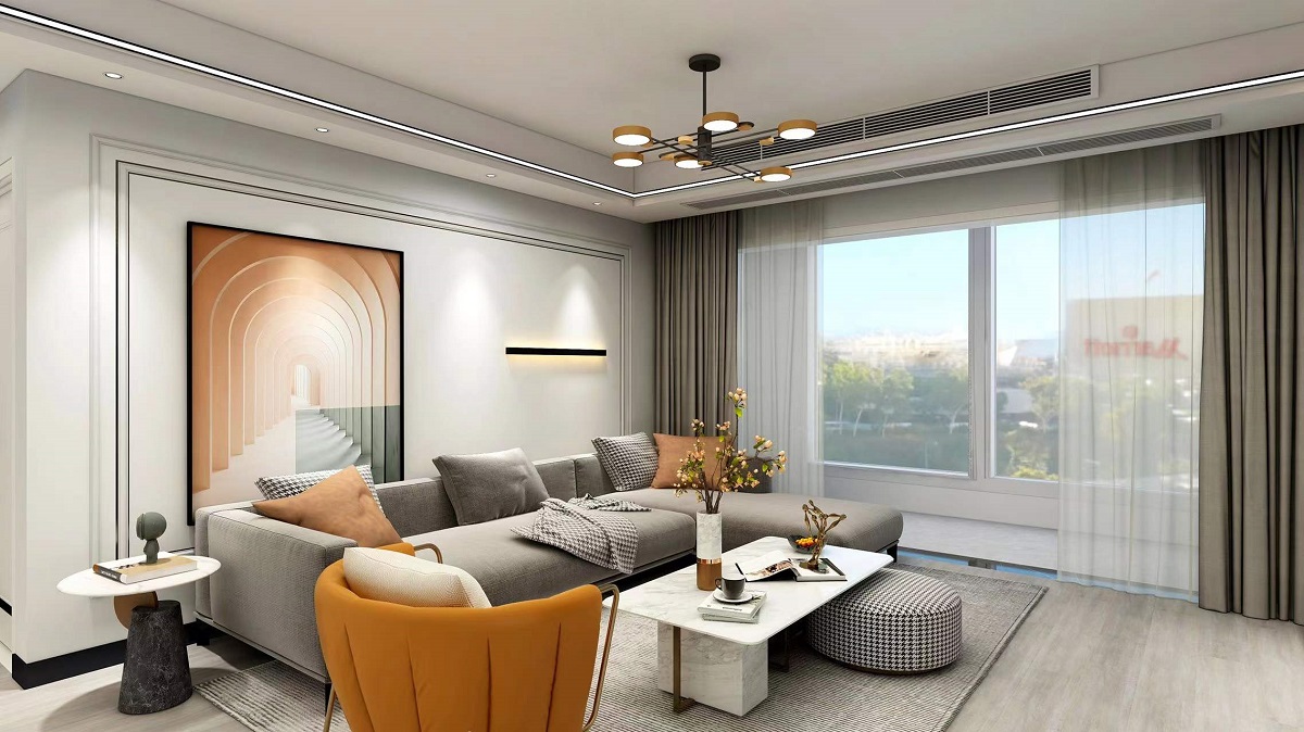 龍湖九里晴川-現(xiàn)代簡(jiǎn)約-臥室設(shè)計(jì)效果圖